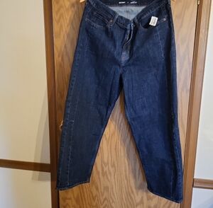 Old Navy Men's Dark Blue Relaxed Jeans